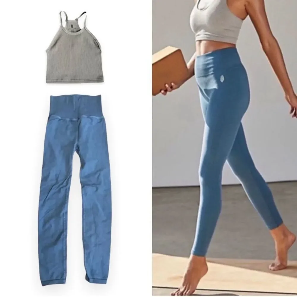 Free People Movement Good Karma Leggings & Crop Top